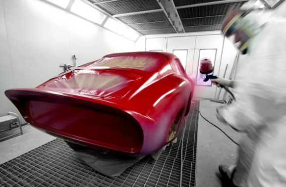 paint booth car